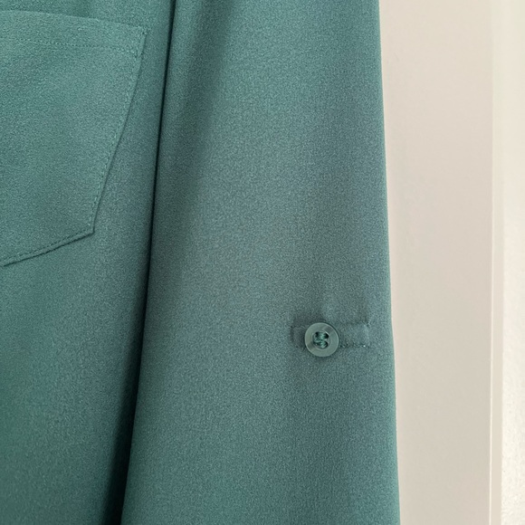 Flow Button Down Top - Picture 3 of 4